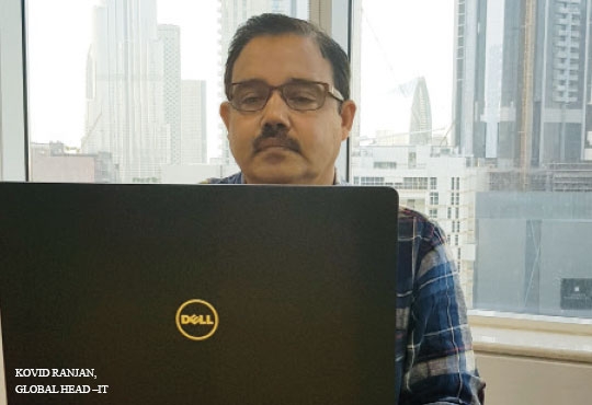 Kovid Ranjan, Global Head -IT for International Operations, Ashok Leyland